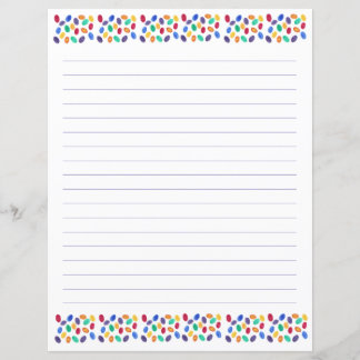 Lámina Jelly Beans Lined Stationery