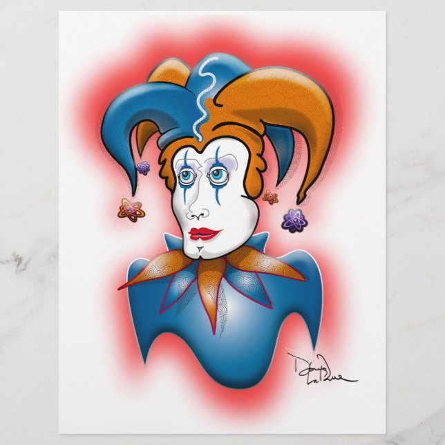 Lámina Jester cósmico (Anverso)