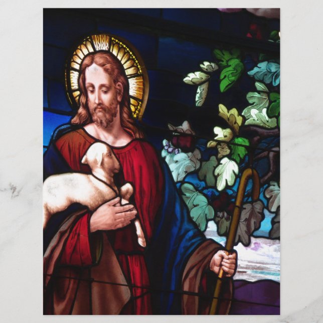 Lámina Jesucristo Cordero Diseño Destino de Arte de Crist (Anverso)
