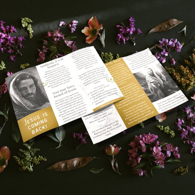 Lámina Jesús está regresando el tracto gospal INGLÉS (Subido por el creador)