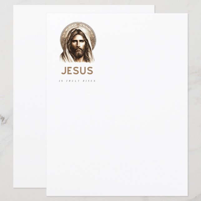 Lámina ¡Jesús ha resucitado de verdad! (Anverso / Reverso)