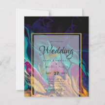 Jewel Tones BODA INK Plum Purple Marina Verde azul