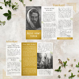 Lámina Jezus komt terug christelijk traktaat