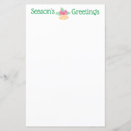 Lámina Jingle Bells Note Paper de Sue Weidlich