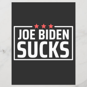 Lámina joe Biden Sucks