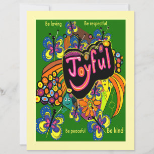 Lámina Joyful Whimsy: Una celebración de la positividad