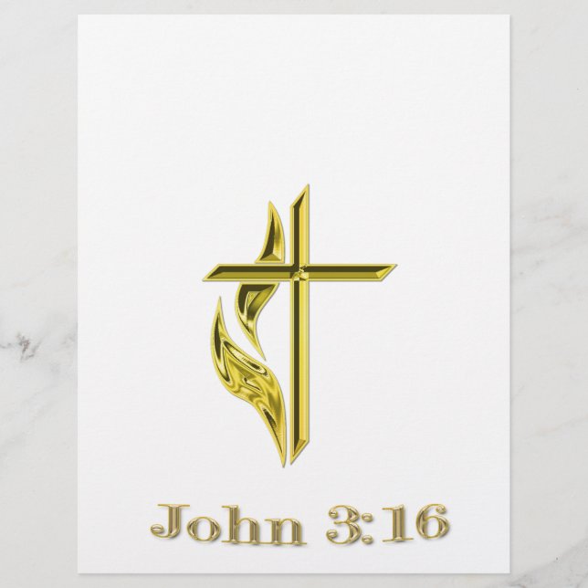 Lámina Juan 3:16 (Anverso)