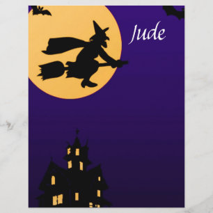 Lámina Jude Halloween Letterhead