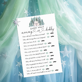 Lámina Juego "Adivina quién" de Polar Bear Winter