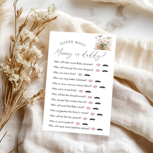 Lámina Juego "Adivina quién" del libro de historias Baby  (Subido por el creador)