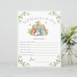 Lámina Juego Baby Shower de Bunny Rabbit