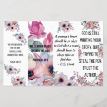 Juego de 4 marcadores cristianos