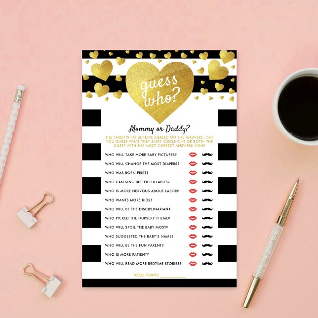 Lámina Juego de adivinanza para baby shower Little Sweeth (Subido por el creador)