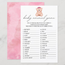 Juego de animales Bebé Bonjour Bebe Watercolor