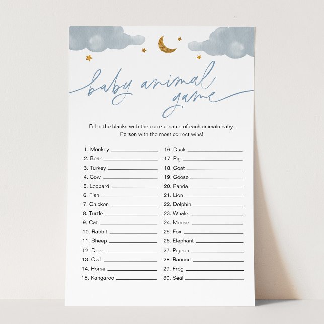 Lámina Juego de animales bebés Twinkle Little Star Baby S (Subido por el creador)