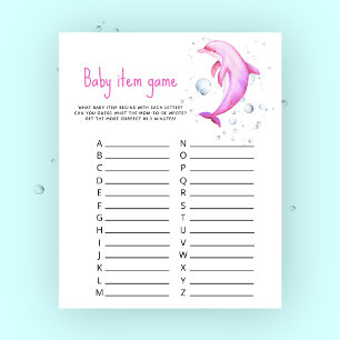 Lámina Juego de artículos para bebé marino. Juego de baby