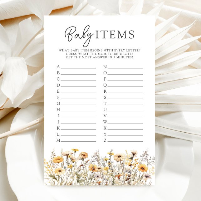 Lámina Juego de artículos para bebés de Baby Shower con f (Subido por el creador)