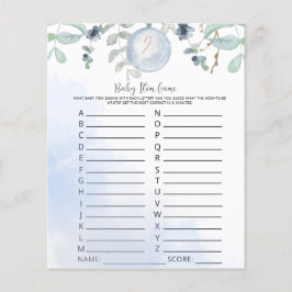 Lámina Juego de artículos para bebés de invierno. Juego B