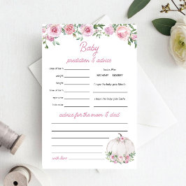 Lámina Juego de asesoramiento y predicción para bebé de c