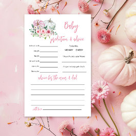 Lámina Juego de asesoramiento y predicción para bebé de c