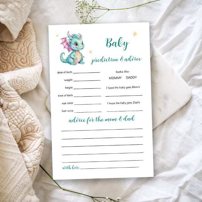 Lámina Juego de asesoramiento y predicción para bebés con (Subido por el creador)