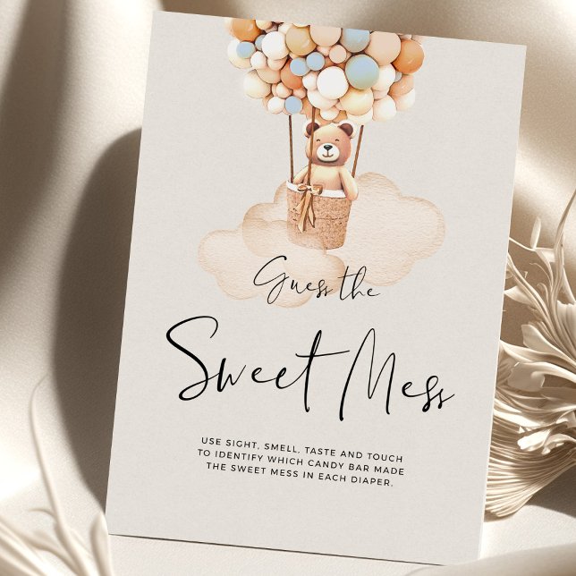 Lámina Juego De Baby Shower - Adivina El Dulce Mess! (Subido por el creador)