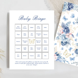 Lámina Juego de Baby Shower de Bingo para Bebés Pequeños