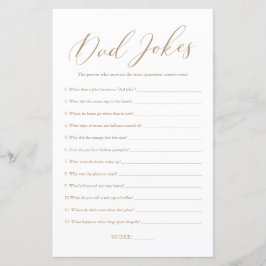 Lámina Juego de Baby Shower de caligrafía minimalista par