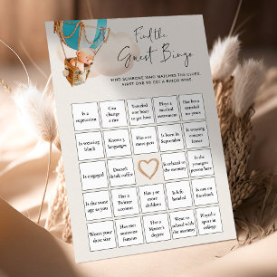 Lámina Juego de Baby Shower de Oso - Encuentra el Bingo I