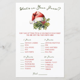 Lámina Juego de Baby Shower Merry Little Baby Qué hay en