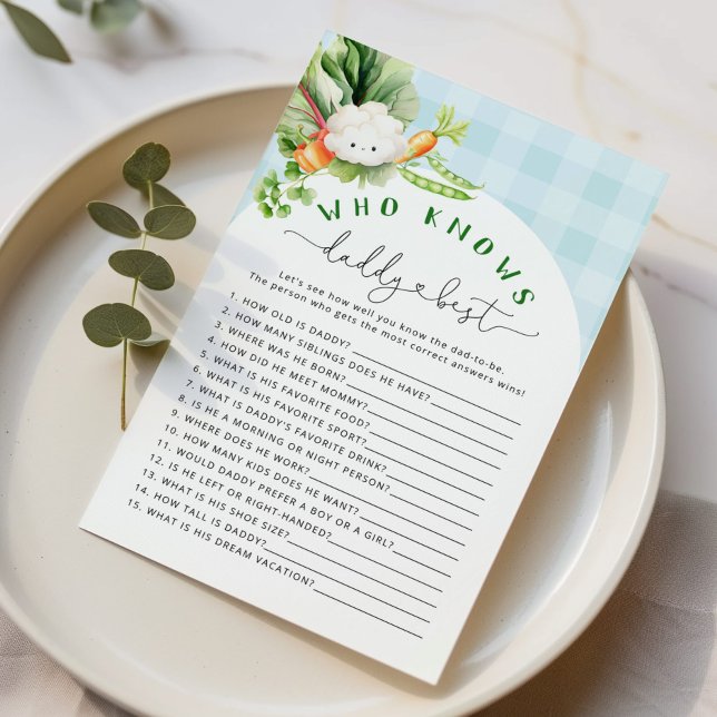 Lámina Juego de baby shower Otoño azul Quién conoce mejor (Subido por el creador)