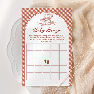 Lámina Juego de Baby Shower para Parejas Baby Bingo Baby 