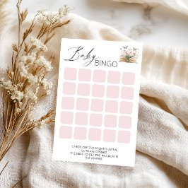 Lámina Juego de Bingo Baby Shower de Storybook