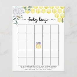 Lámina Juego de bingo Bee Baby