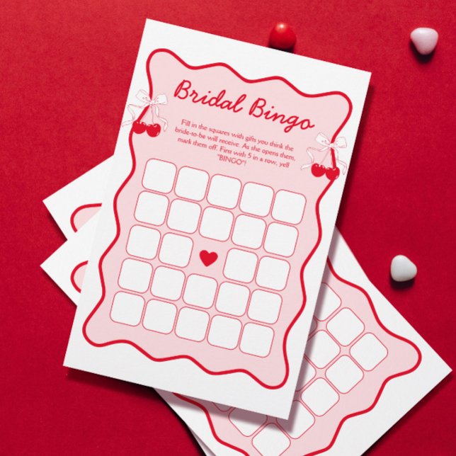 Lámina Juego de bingo de ducha de cerezo de cerezo de col (Subido por el creador)