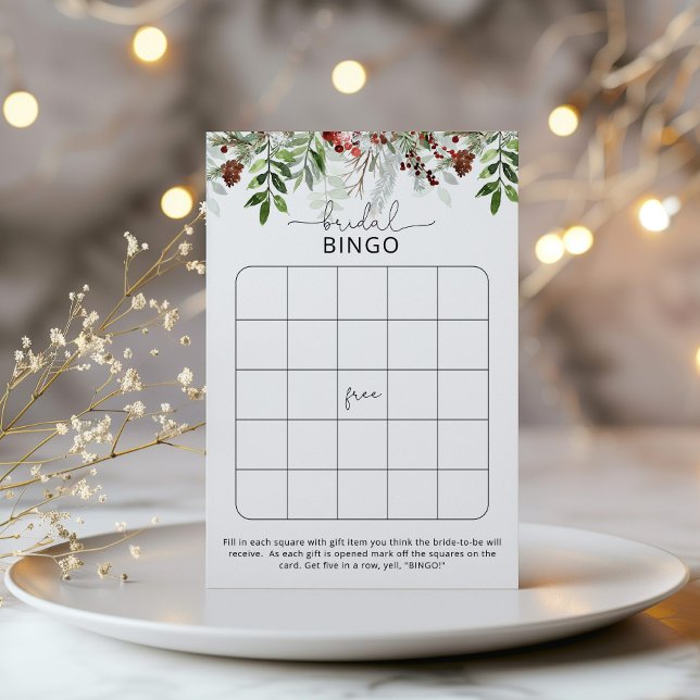 Lámina Juego de bingo de ducha de novia elegante y de est (Subido por el creador)
