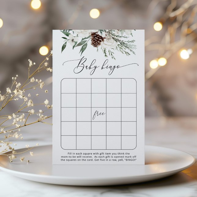 Lámina Juego de bingo de ducha para bebé de Navidades eco (Subido por el creador)