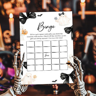 Lámina Juego de Bingo de Halloween Fantasmita Boo