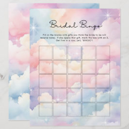 Lámina Juego de Bingo Dreamy Cloud Nueve Bridal