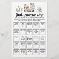 Juego de bingo editable para encontrar a alguien