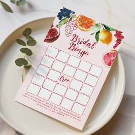 Lámina Juego de Bingo Nupcial Fuera del Mercado para Desp