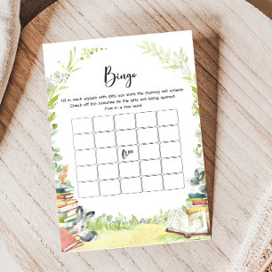 Lámina Juego de Bingo para Baby Shower Capítulo Nuevo de