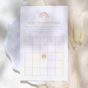 Lámina Juego de Bingo para Baby Shower Sunshine