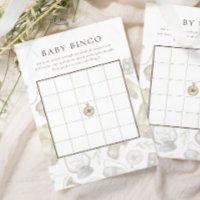 Juego de Bingo para Bebés del Personalizable del P