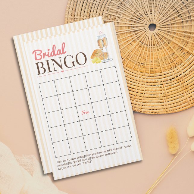 Lámina Juego de BINGO para Despedida de Soltera Butter To (Subido por el creador)