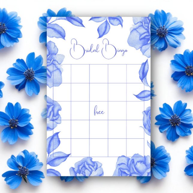 Lámina Juego de bingo para despedida de soltera con flore (Subido por el creador)