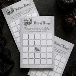 Lámina Juego de Bingo para Despedida de Soltera de Hallow