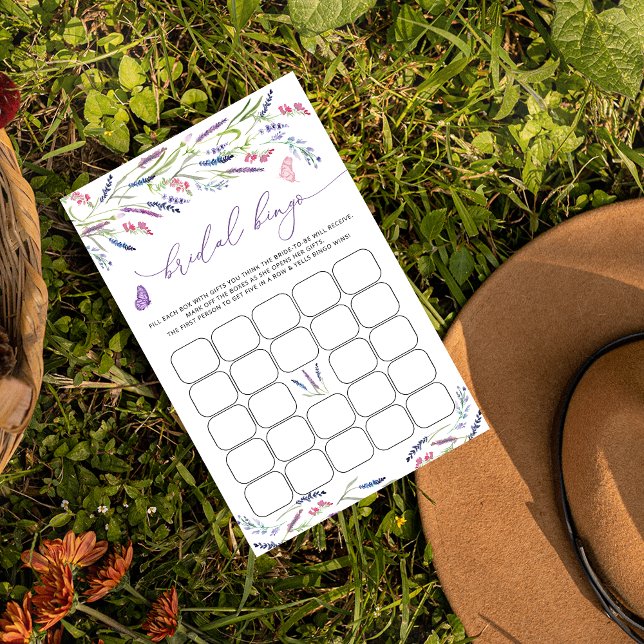 Lámina Juego de Bingo para Despedida de Soltera Floral La (Subido por el creador)