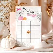 Juego de bingo para la ducha de bebé de otoño de H