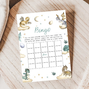Lámina Juego de Bingo para la Fiesta de Baby Shower del P